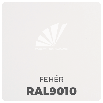 Kéri bádog szín - Fehér - RAL9010